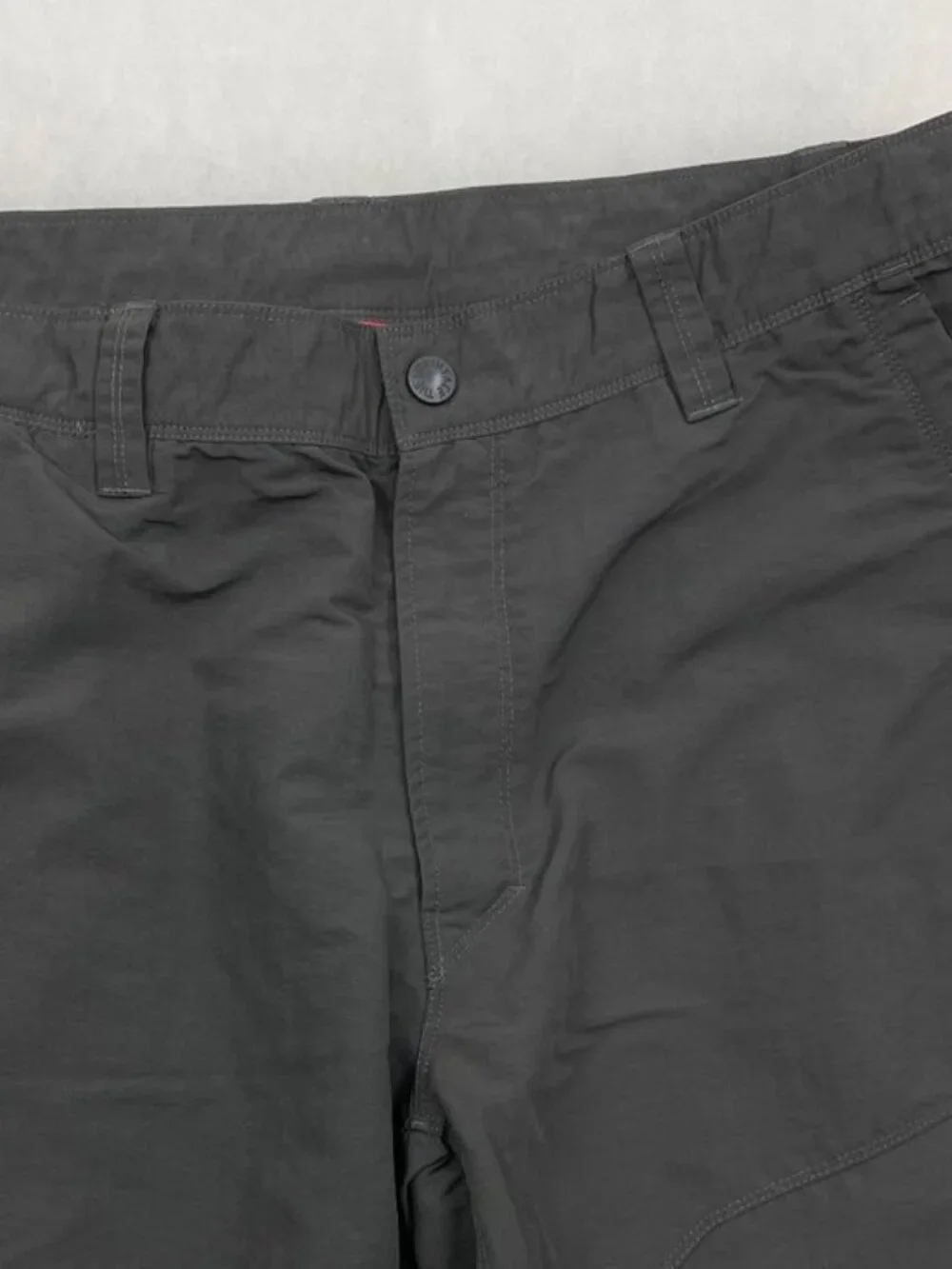 The North Face Paramount Cargo Shorts Granite Grey Nylon Hiking Technical Men 34